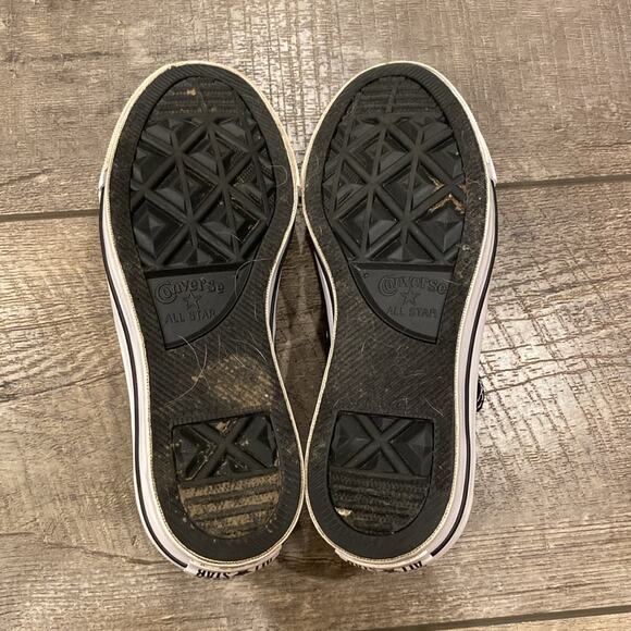 Converse Women's Chuck Taylor All Star Platform Slip Black White Size 6 - Picture 8 of 9